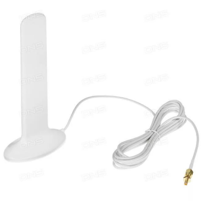 Товар: Антенна Huawei DS-4GW416-SMAM3M-TS9 3м белый фото